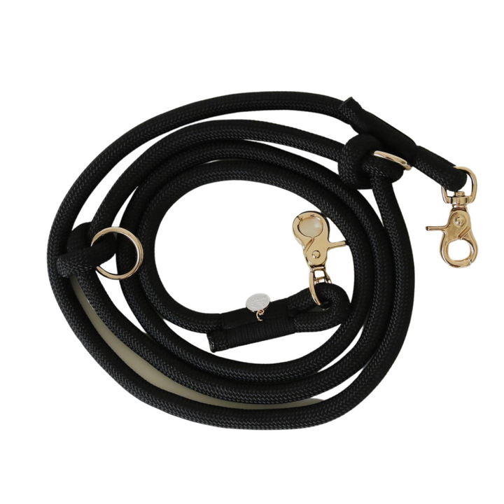 Black Handsfree Leash | Furlou - Babelle