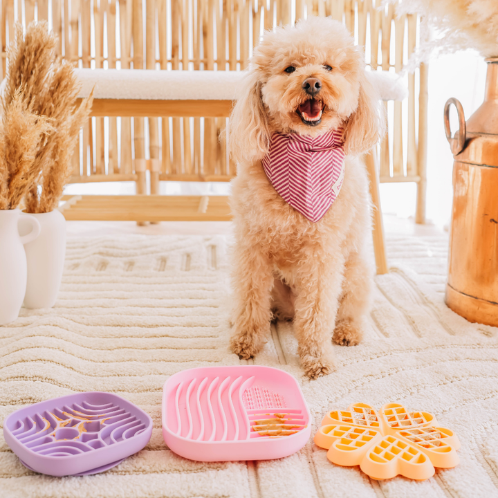 The Waffle Lickmat - Peach | Babelle - Babelle