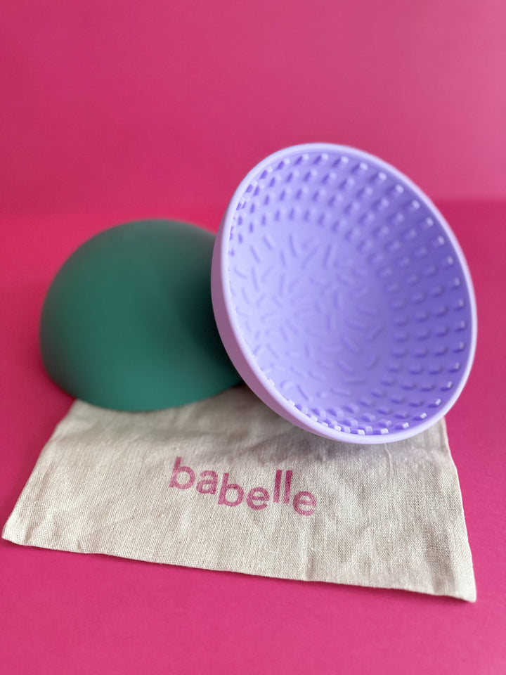 The Maxi Wiggler Lick Bowl - Lilac | Babelle - Babelle