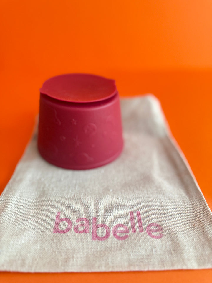 The Swirlie Lickbowl - Burgundy | Babelle - Babelle