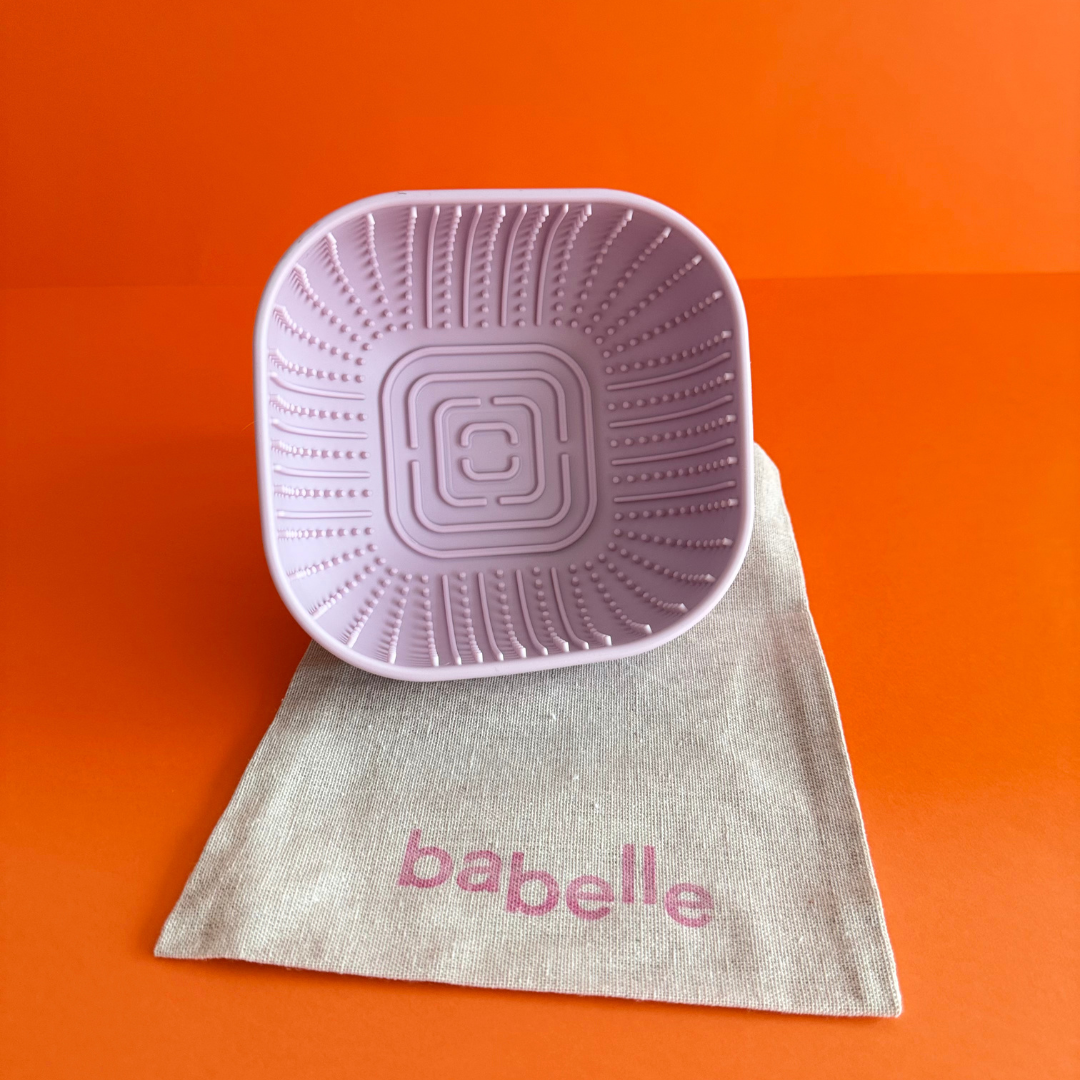 The Cube Lickbowl - Lilac | Babelle - Babelle