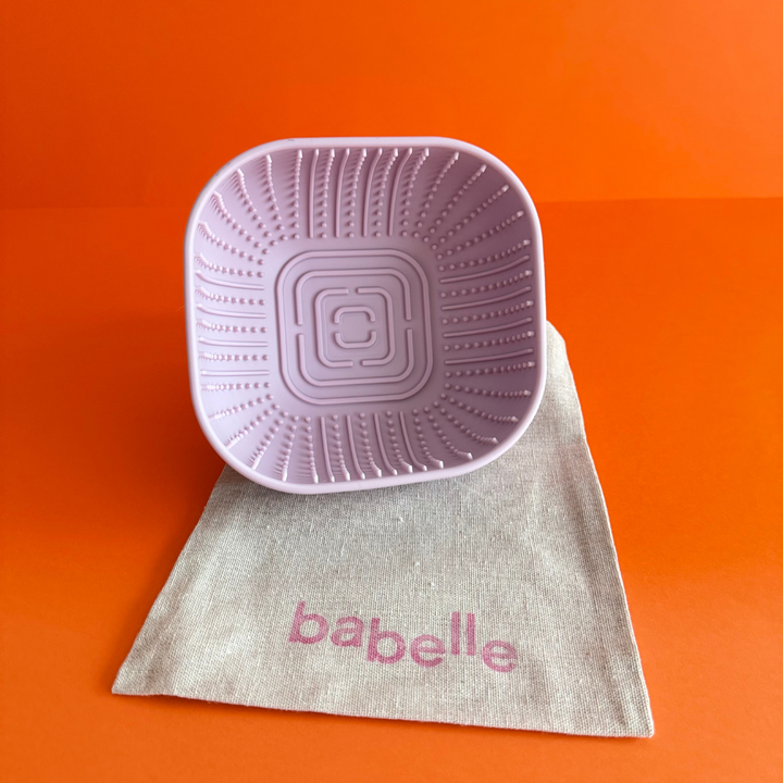 The Cube Lickbowl - Lilac | Babelle - Babelle