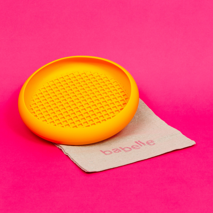 The Circle Lickmat - Yellow | Babelle - Babelle