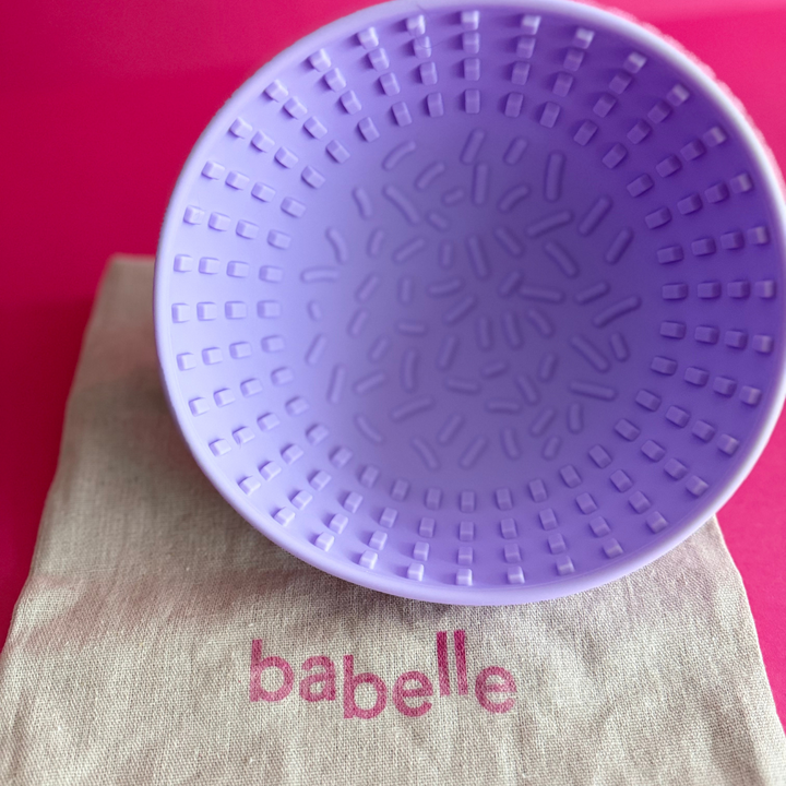 The Maxi Wiggler Lick Bowl - Lilac | Babelle - Babelle