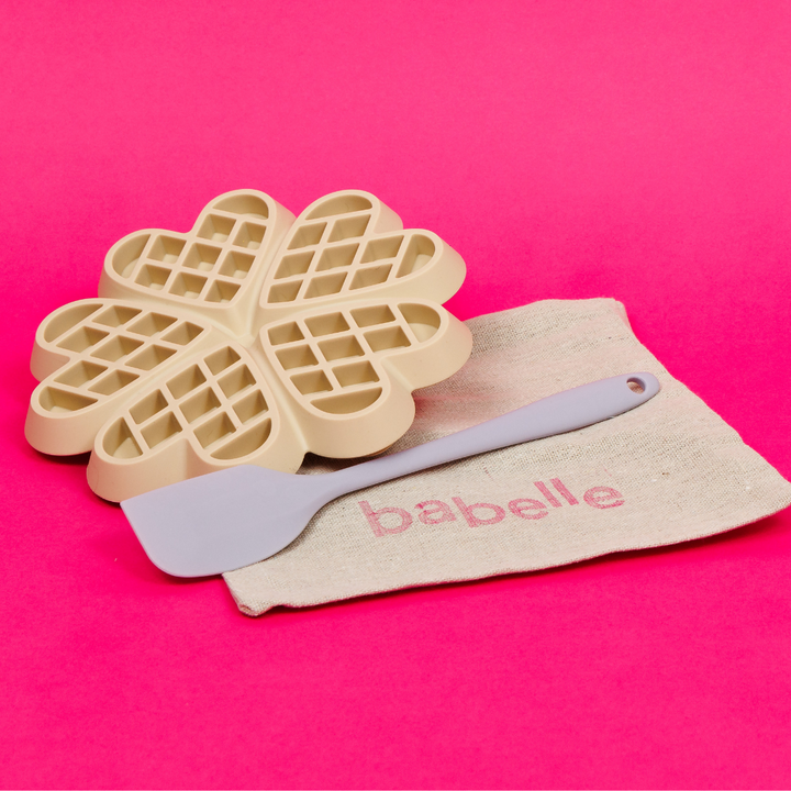 The Waffle Lickmat - Beige | Babelle - Babelle