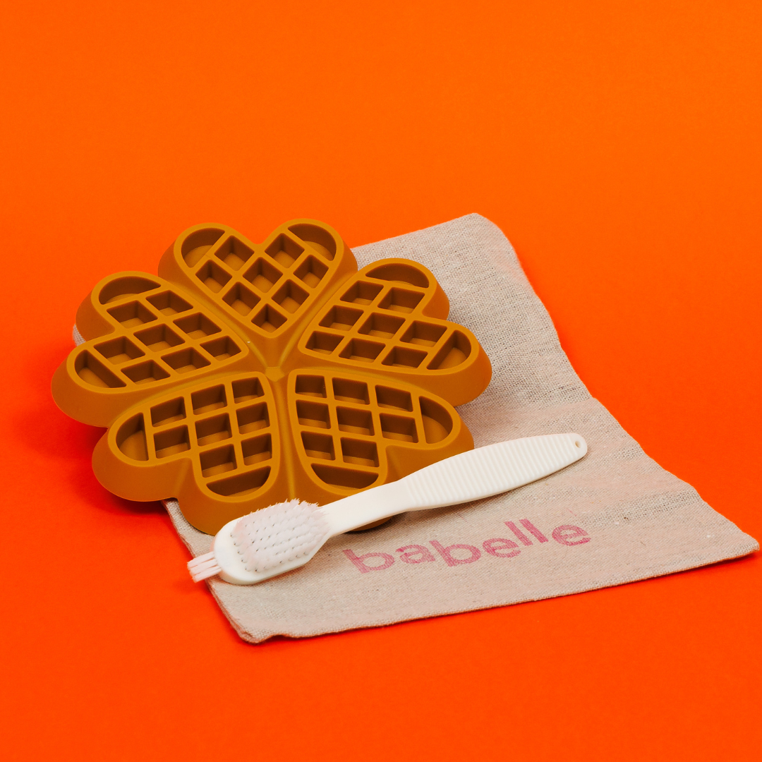 The Waffle Lickmat - Mustard | Babelle - Babelle
