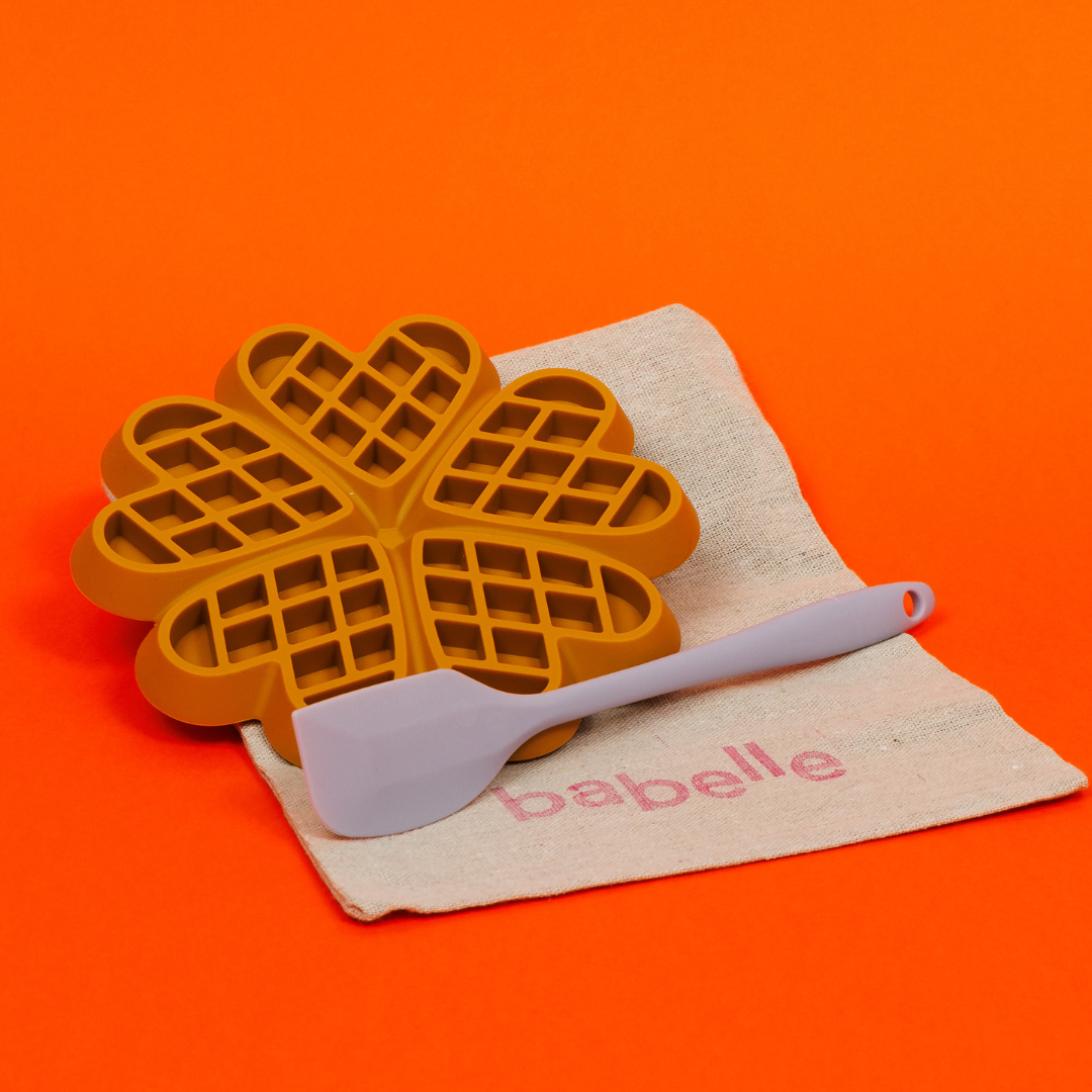 The Waffle Lickmat - Mustard | Babelle - Babelle