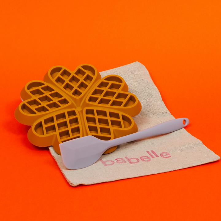 The Waffle Lickmat - Mustard | Babelle - Babelle