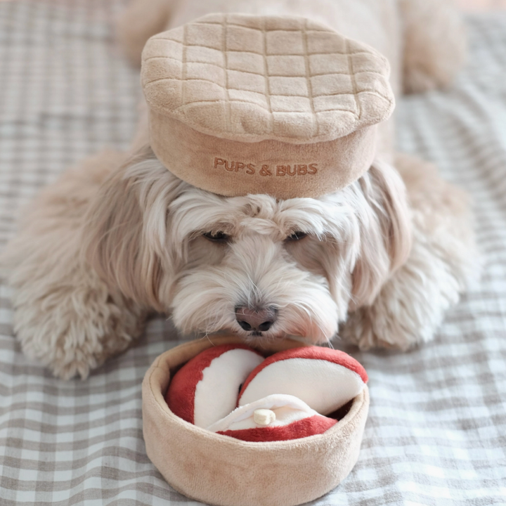 Apple Pie Snuffle toy  | Pups & Bubs - Babelle