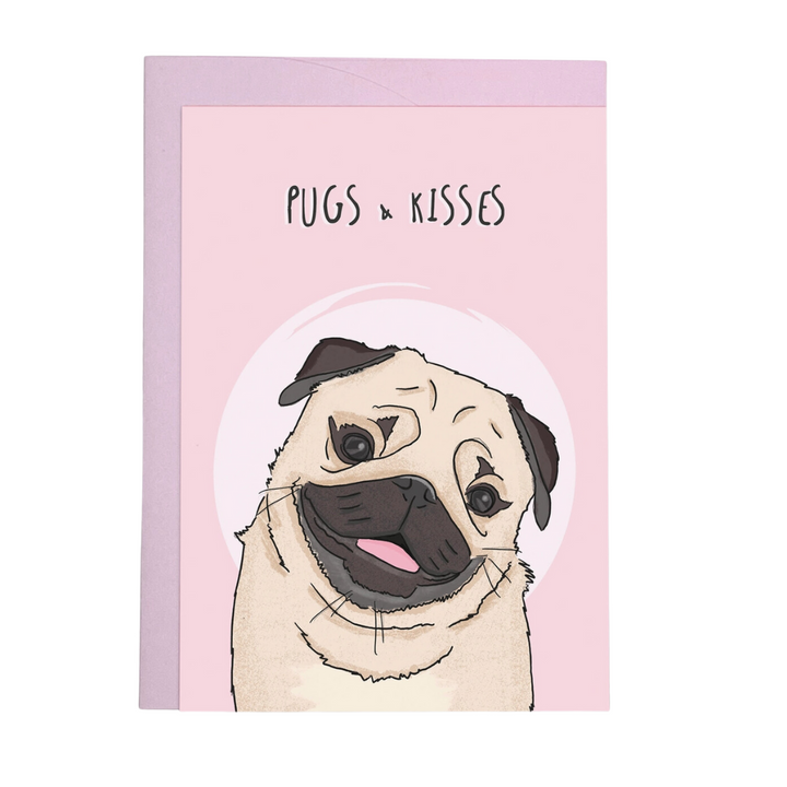 Pugs & Kisses | Kaart Blanche - Babelle