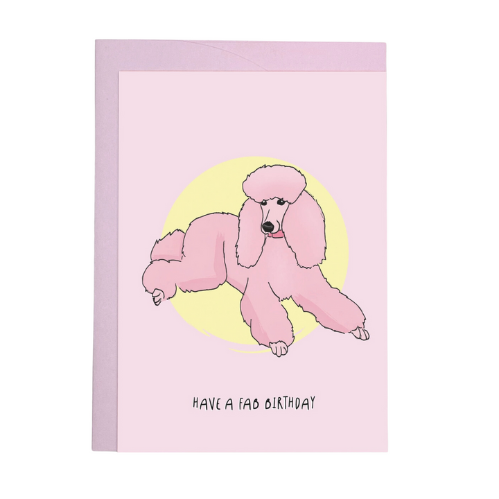 Pink Poodle | Kaart Blanche - Babelle