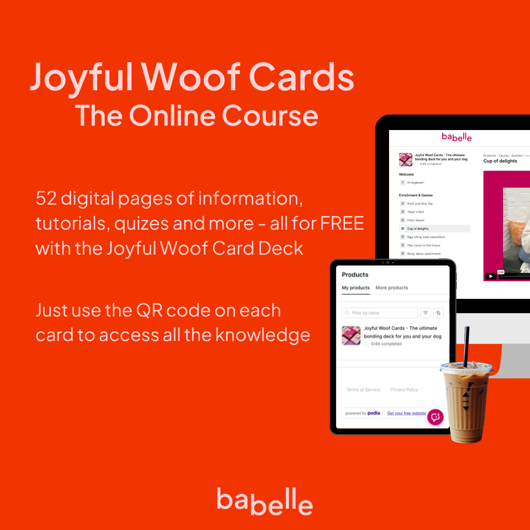 Joyful Woof Cards - Babelle