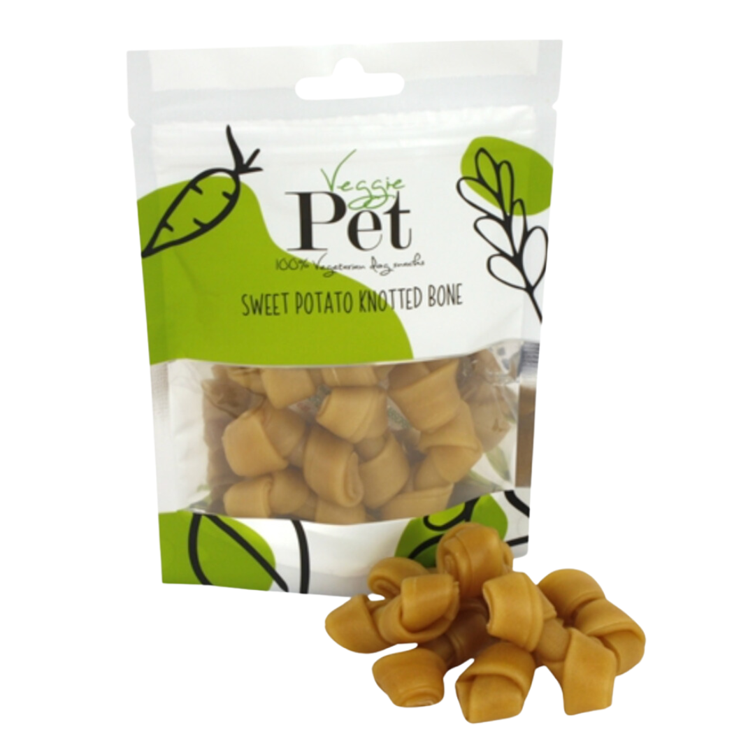 Sweet potato Knotted Bone | VeggiePet - Babelle