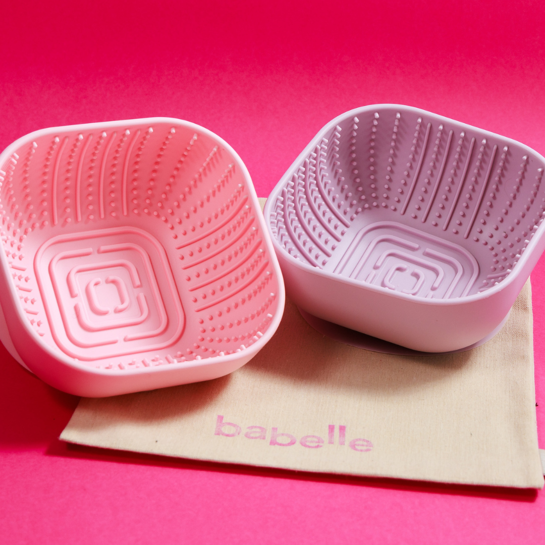 The Cube Lickbowl - Pink | Babelle - Babelle