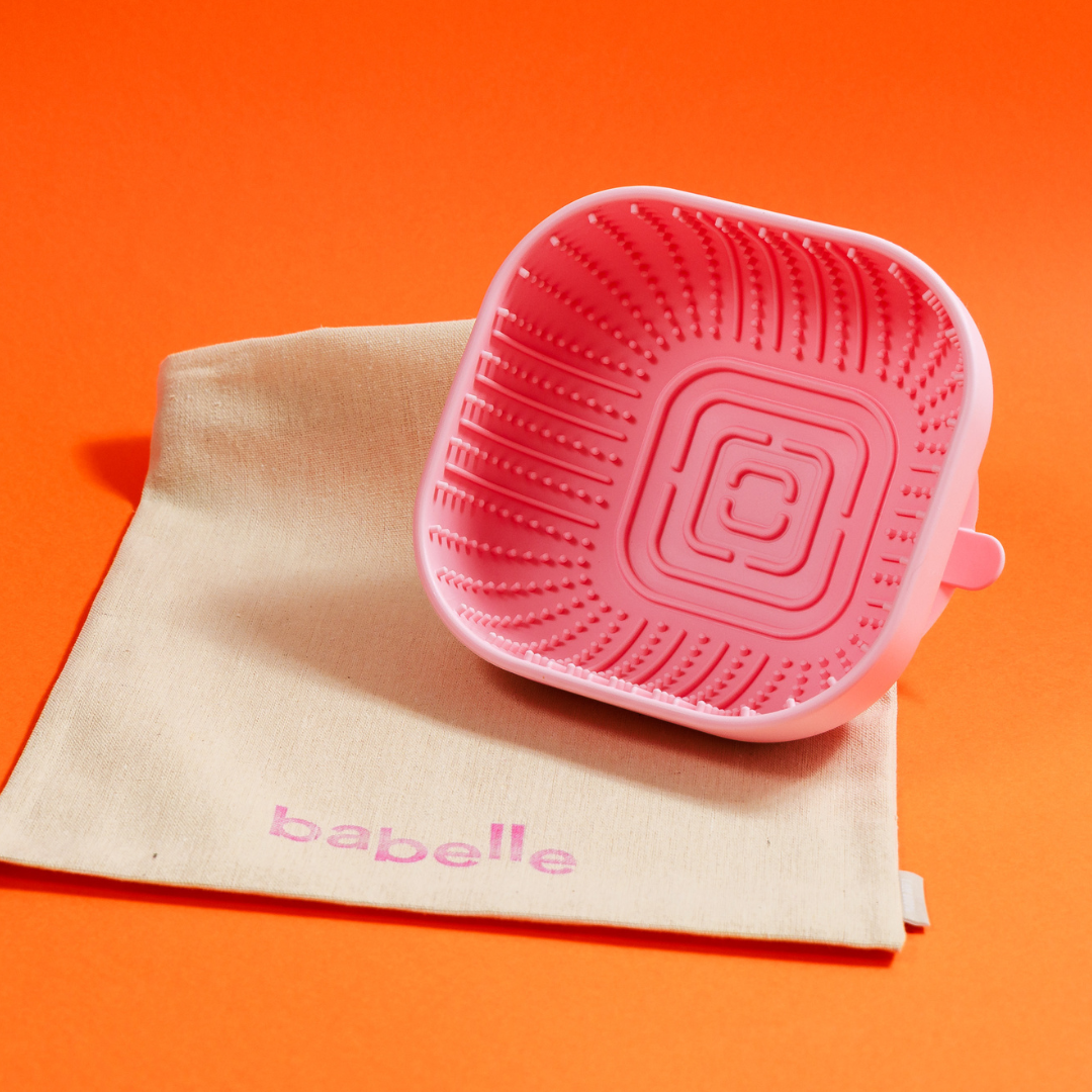 The Cube Lickbowl - Pink | Babelle - Babelle