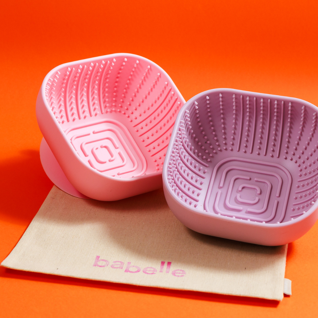 The Cube Lickbowl - Pink | Babelle - Babelle