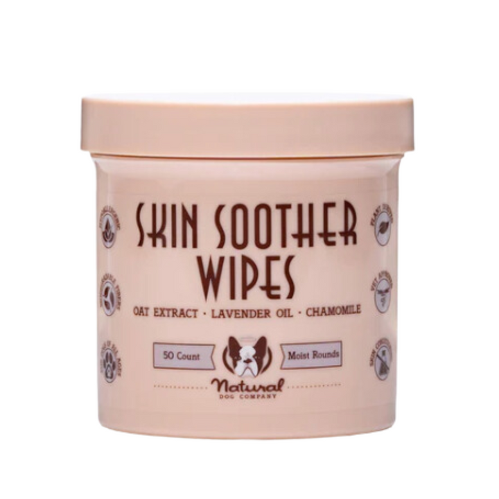 Skin Soother Wipes | Natural dog company - Babelle