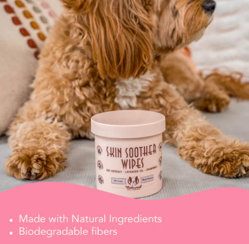 Skin Soother Wipes | Natural dog company - Babelle