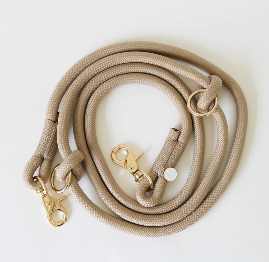 Tan Handsfree Leash | Furlou - Babelle