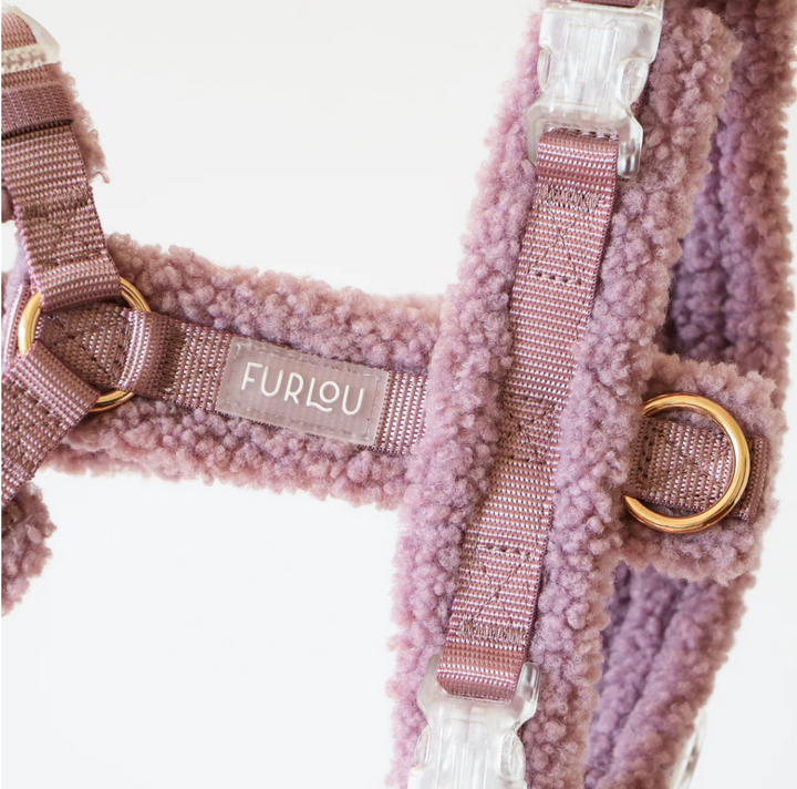 Lavender Sherpa Harness| Furlou - Babelle