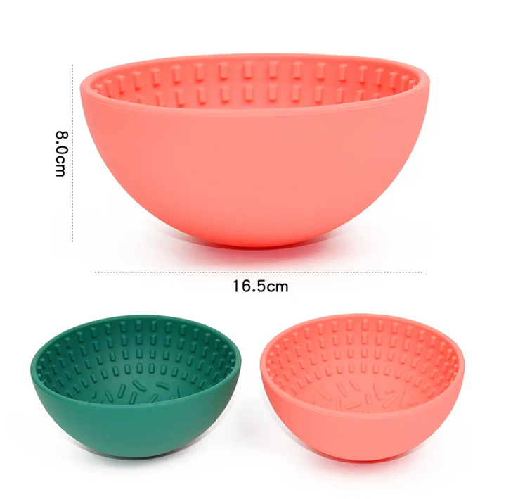 The Wiggler Lick Bowl- Hunter Green | Babelle - Babelle