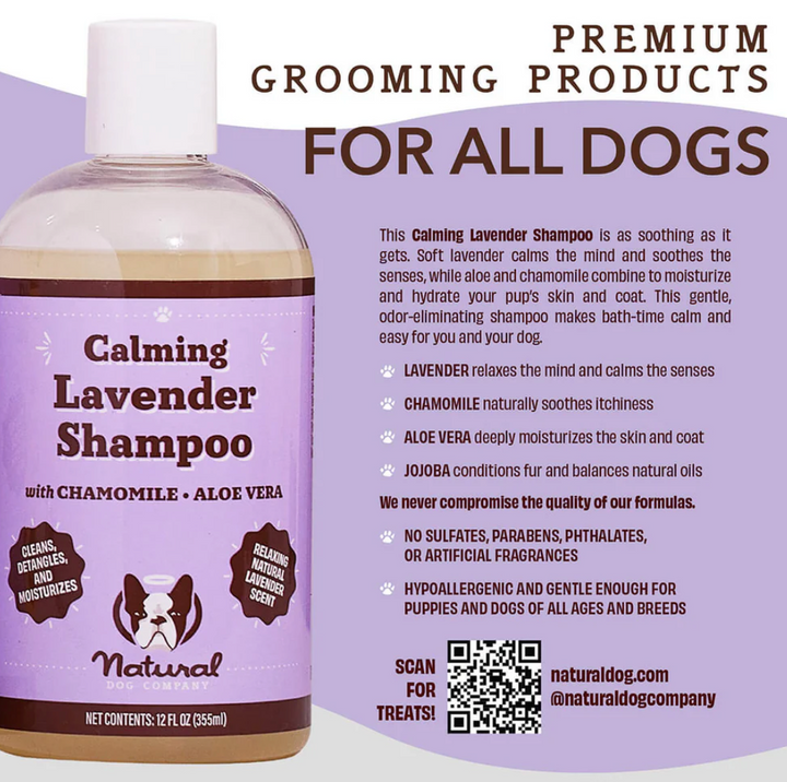 Calming Lavender Shampoo | Natural dog company - Babelle