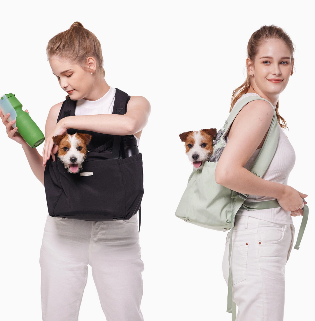 Let's Adventure Front & Back carrier  | Pups & Bubs - Babelle