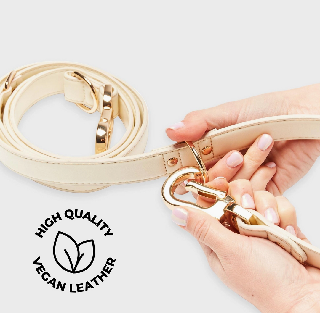 Light Ivory Versatile Leash | Barc London - Babelle