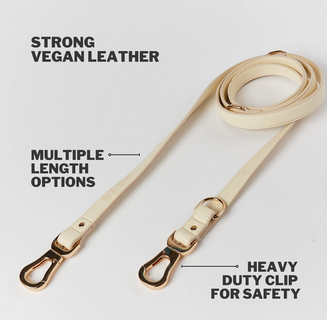 Light Ivory Versatile Leash | Barc London - Babelle