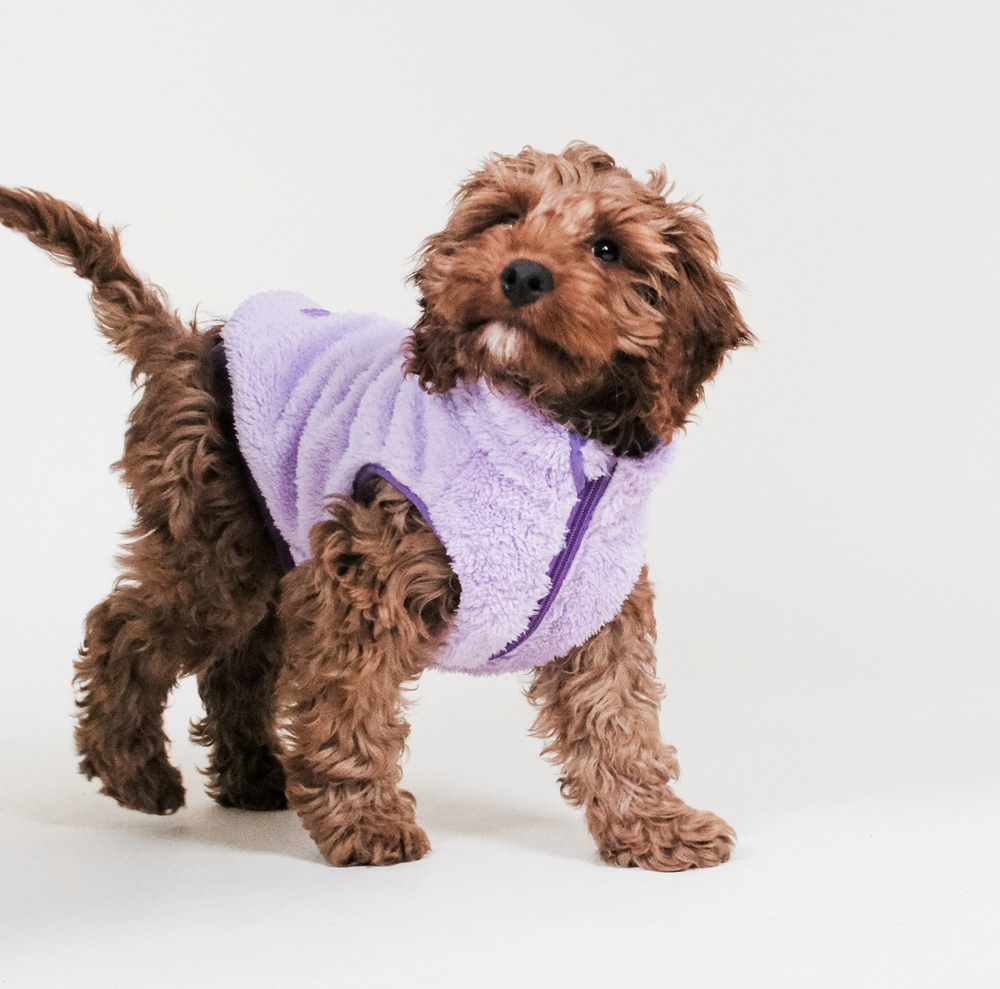 Lila Sherpa Fleece | Barc London - Babelle