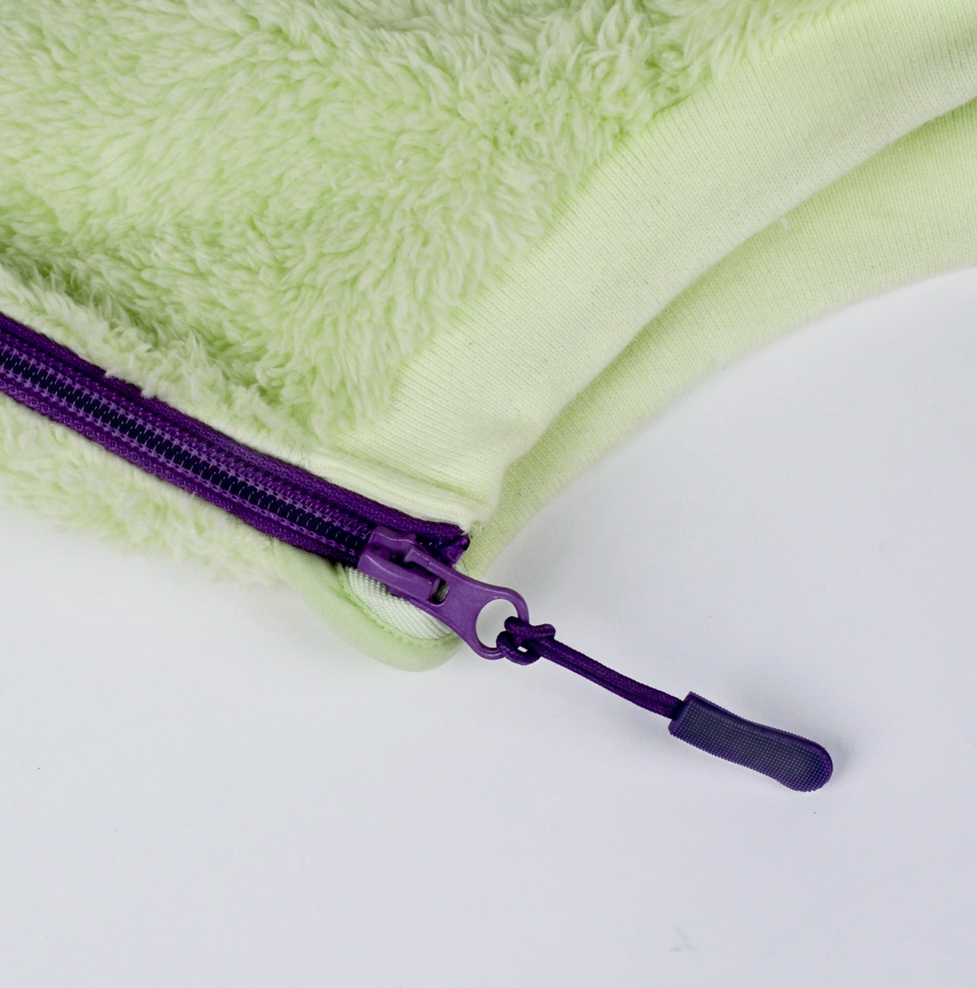Lime Sherpa Fleece | Barc London - Babelle
