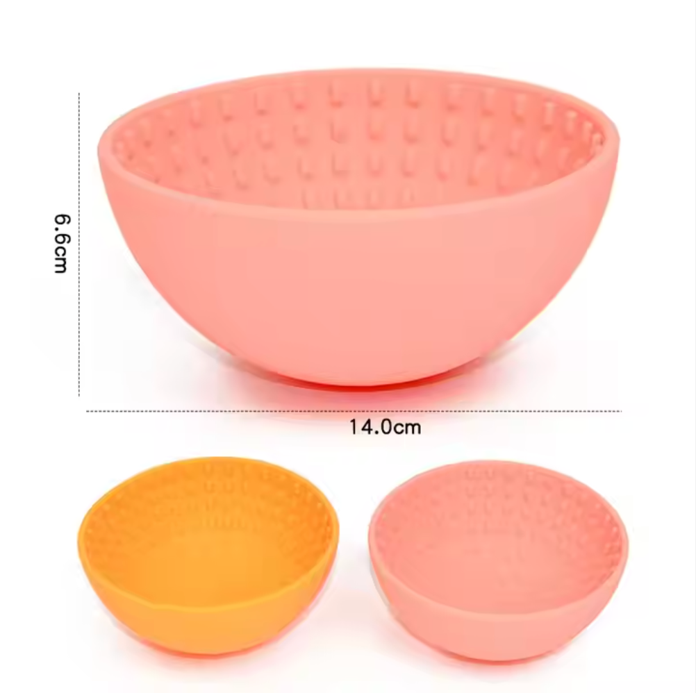 The Mini Wiggler Lick Bowl- Yellow | Babelle - Babelle