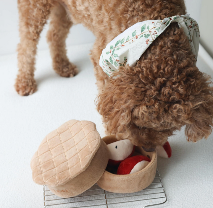 Apple Pie Snuffle toy  | Pups & Bubs - Babelle