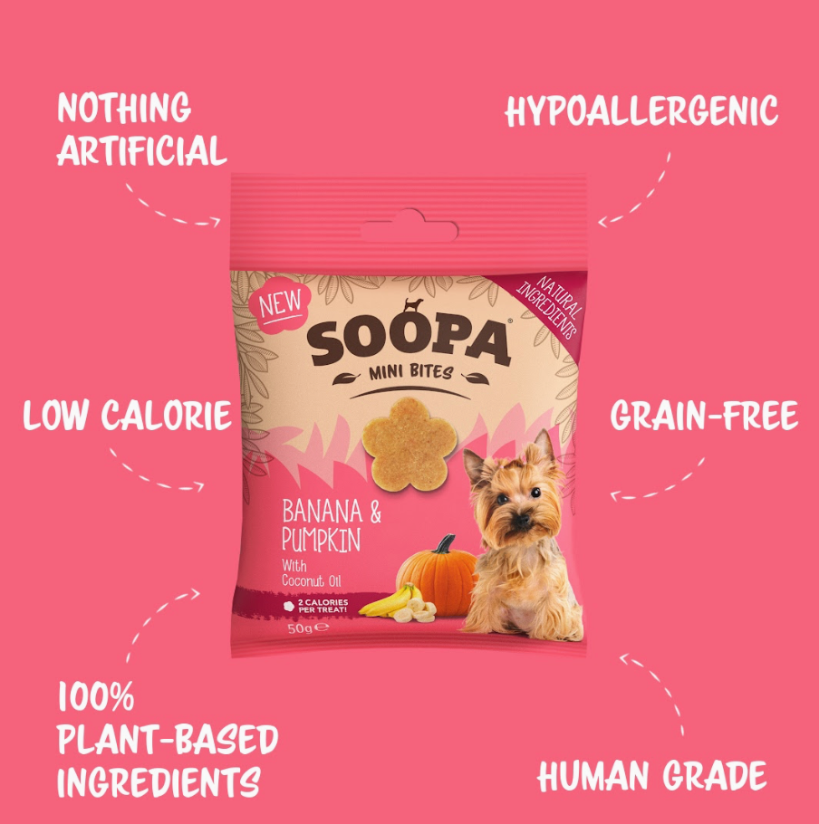 Banana & Pumpkin Mini Bites | Soopa - Babelle