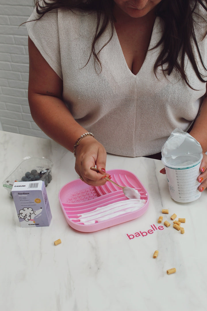 The Wavy Lickmat - Pink | Babelle - Babelle
