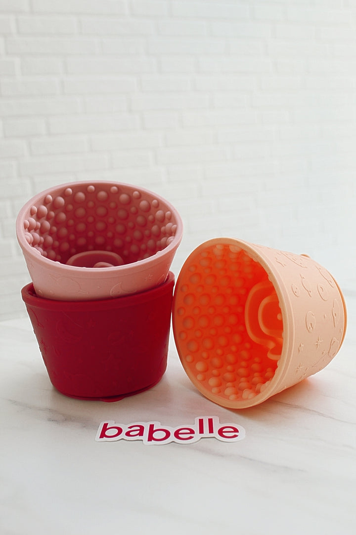 The Swirlie Lickbowl - Burgundy | Babelle - Babelle