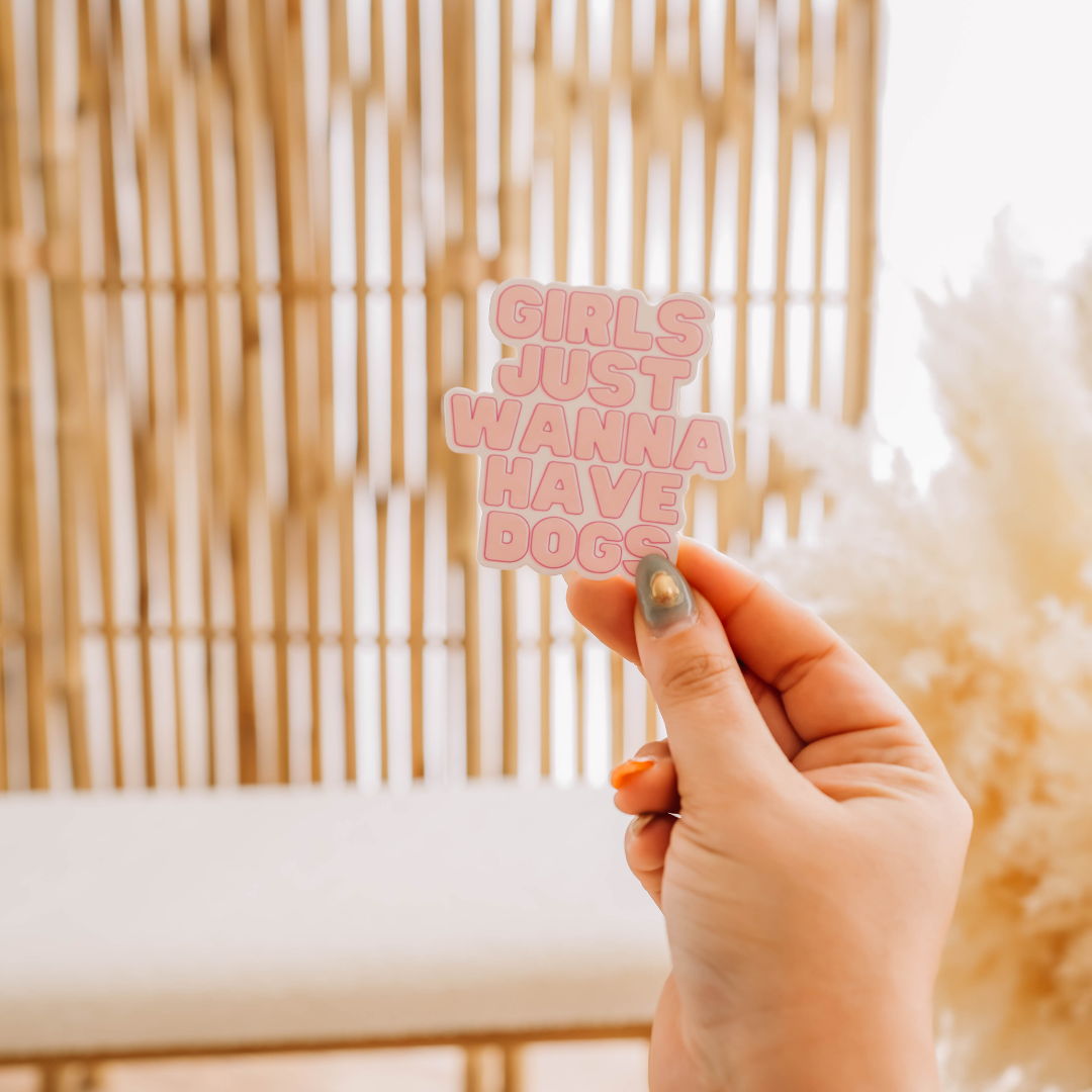 Girls Just Wanna Have Fun Sticker - Babelle - Babelle