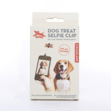 Dog treat selfie clip | Kikkerland - Babelle
