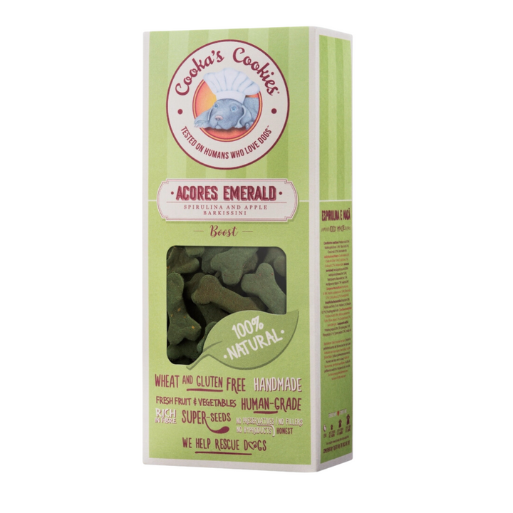 Acores Emerald Natural Dog Treat | Cooka's Cookies - Babelle