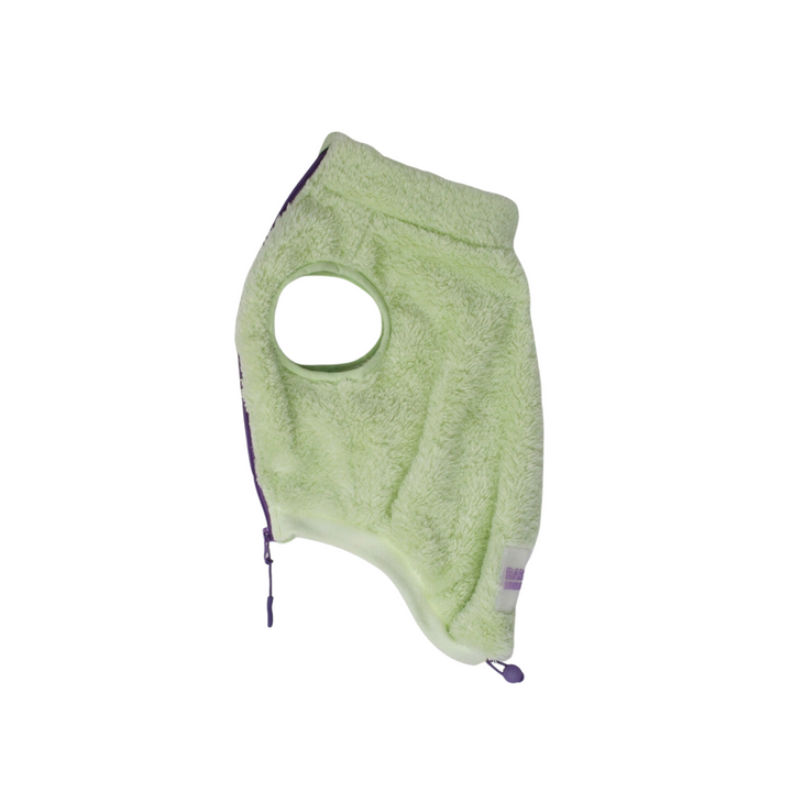 Lime Sherpa Fleece | Barc London - Babelle