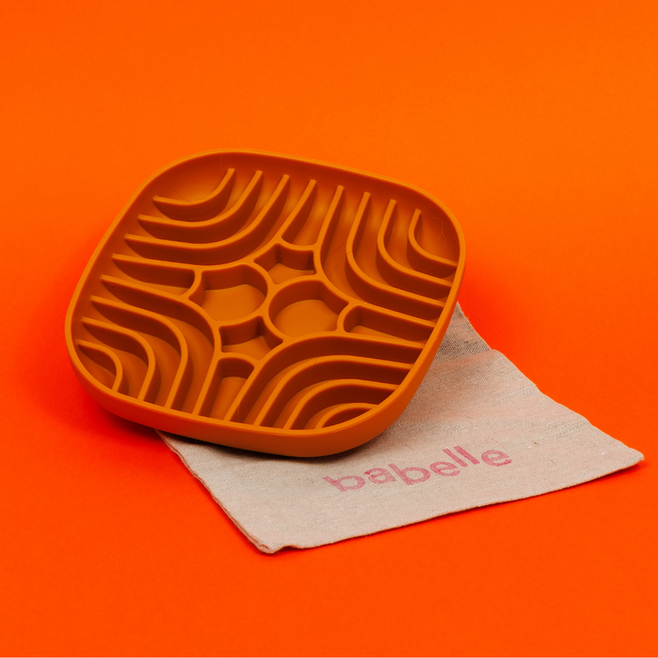 The Maze Lickmat - Mustard | Babelle - Babelle