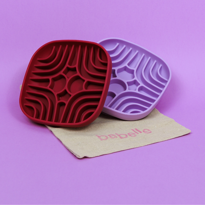 The Mini Maze Lickmat - Lilac | Babelle - Babelle