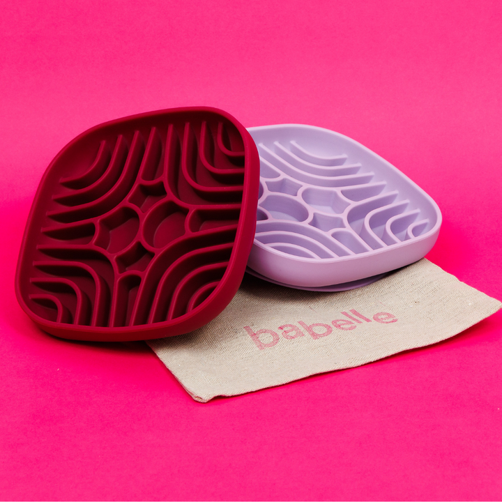 The Mini Maze Lickmat - Lilac | Babelle - Babelle