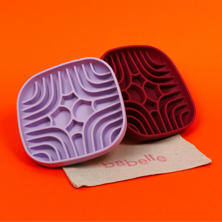 The Mini Maze Lickmat - Lilac | Babelle - Babelle