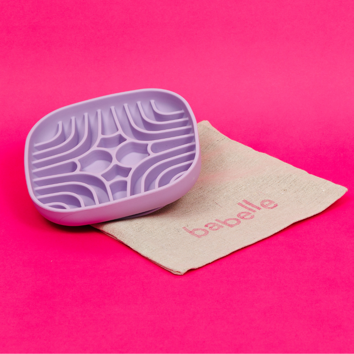 The Mini Maze Lickmat - Lilac | Babelle - Babelle