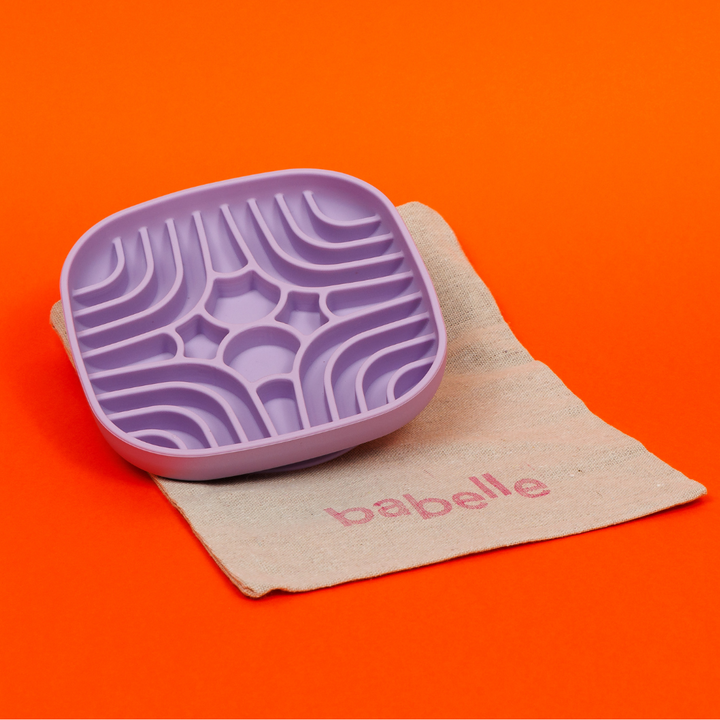 The Mini Maze Lickmat - Lilac | Babelle - Babelle