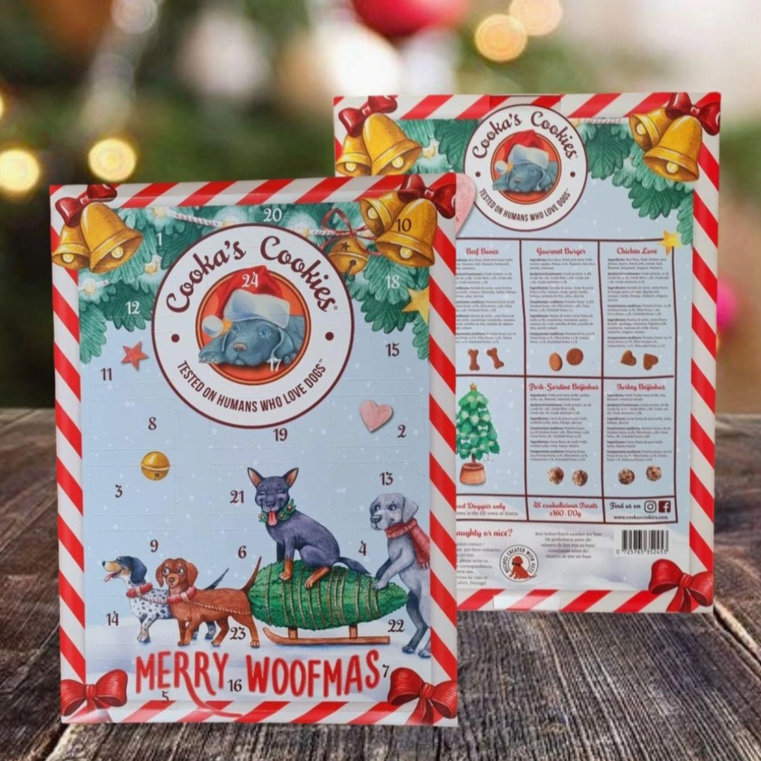 Christmas Calendar for good doggies | Cooka's Cookies - Babelle