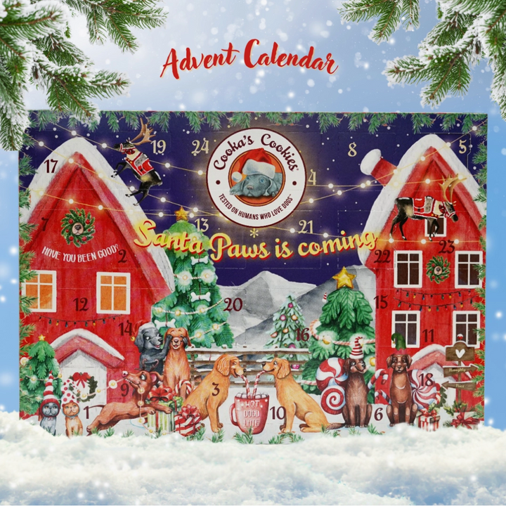 Christmas Advent Calendar | Cooka's Cookies - Babelle