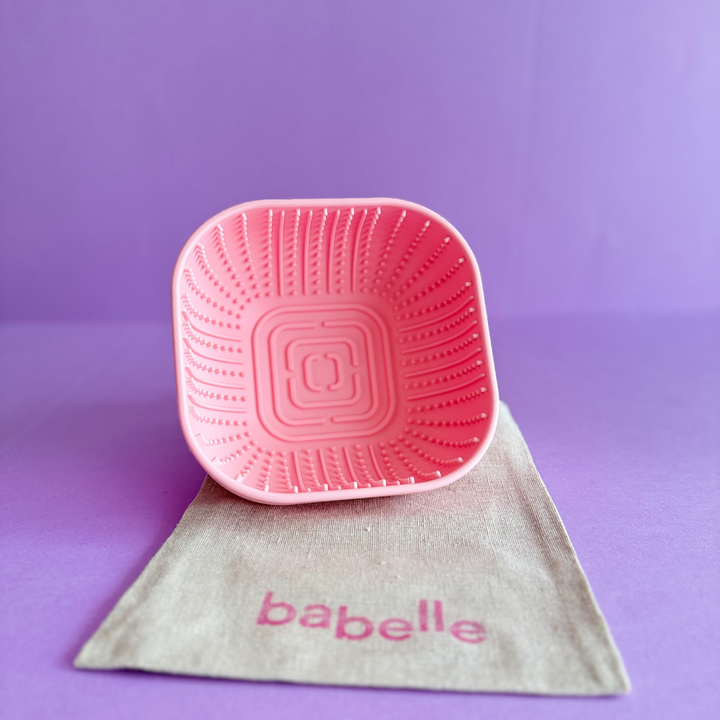 The Cube Lickbowl - Pink | Babelle - Babelle