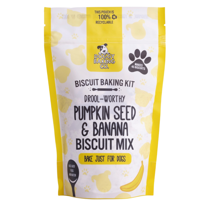 Pumpkin Seed & Banana treat baking mix | The Doggy Baking co - Babelle
